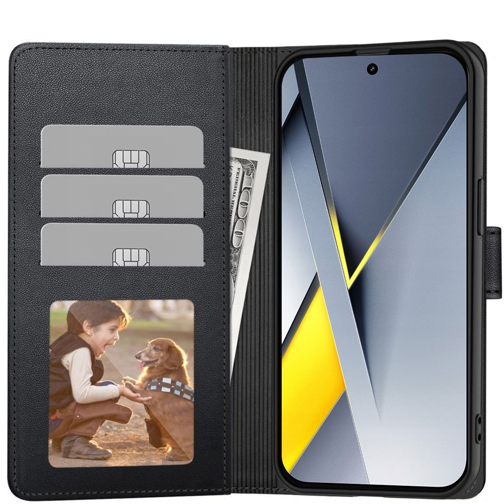 Tech-Protect Wallet Case for Xiaomi Poco F8 - Black_1