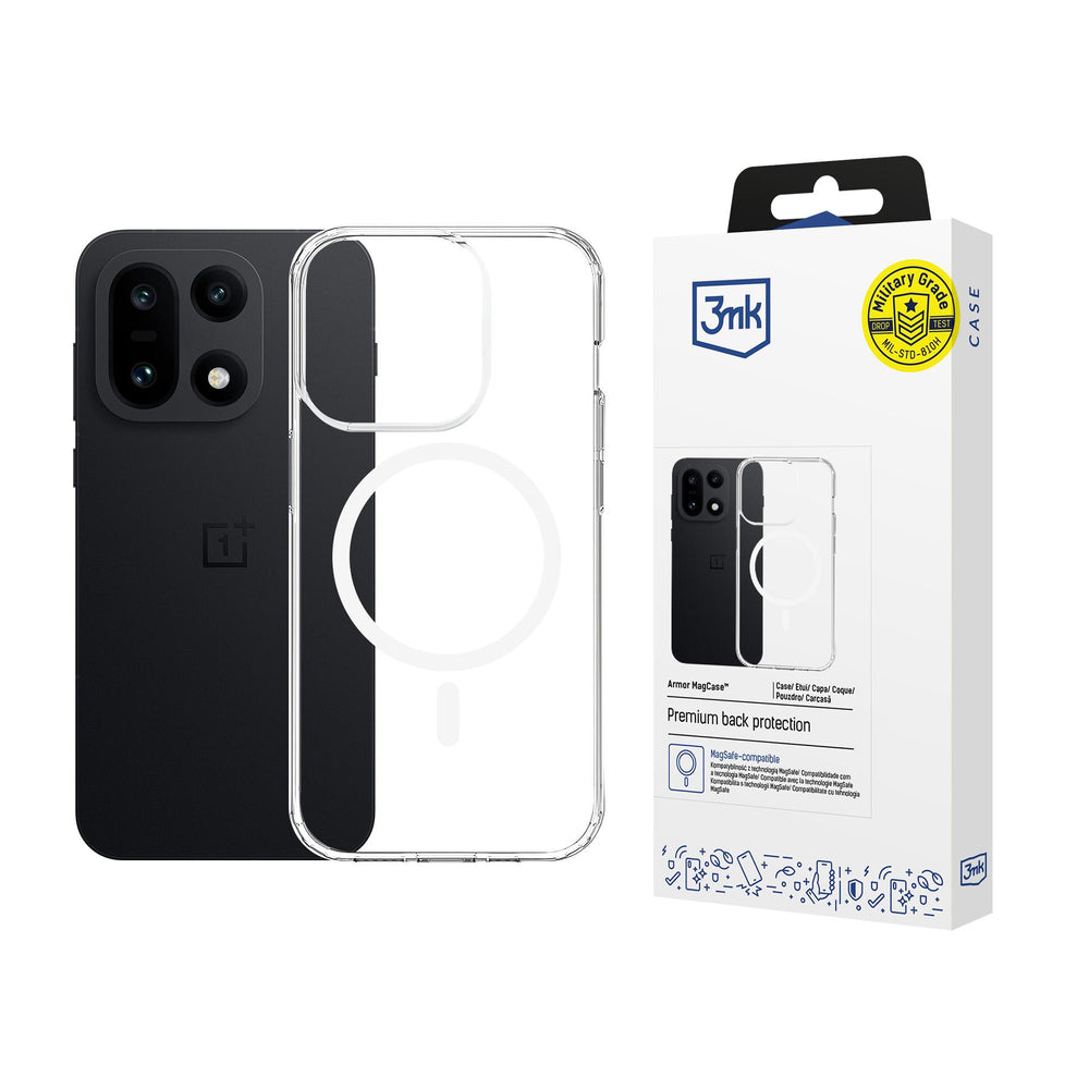 3mk Armor MagCase for OnePlus 15 5G - Transparent_0