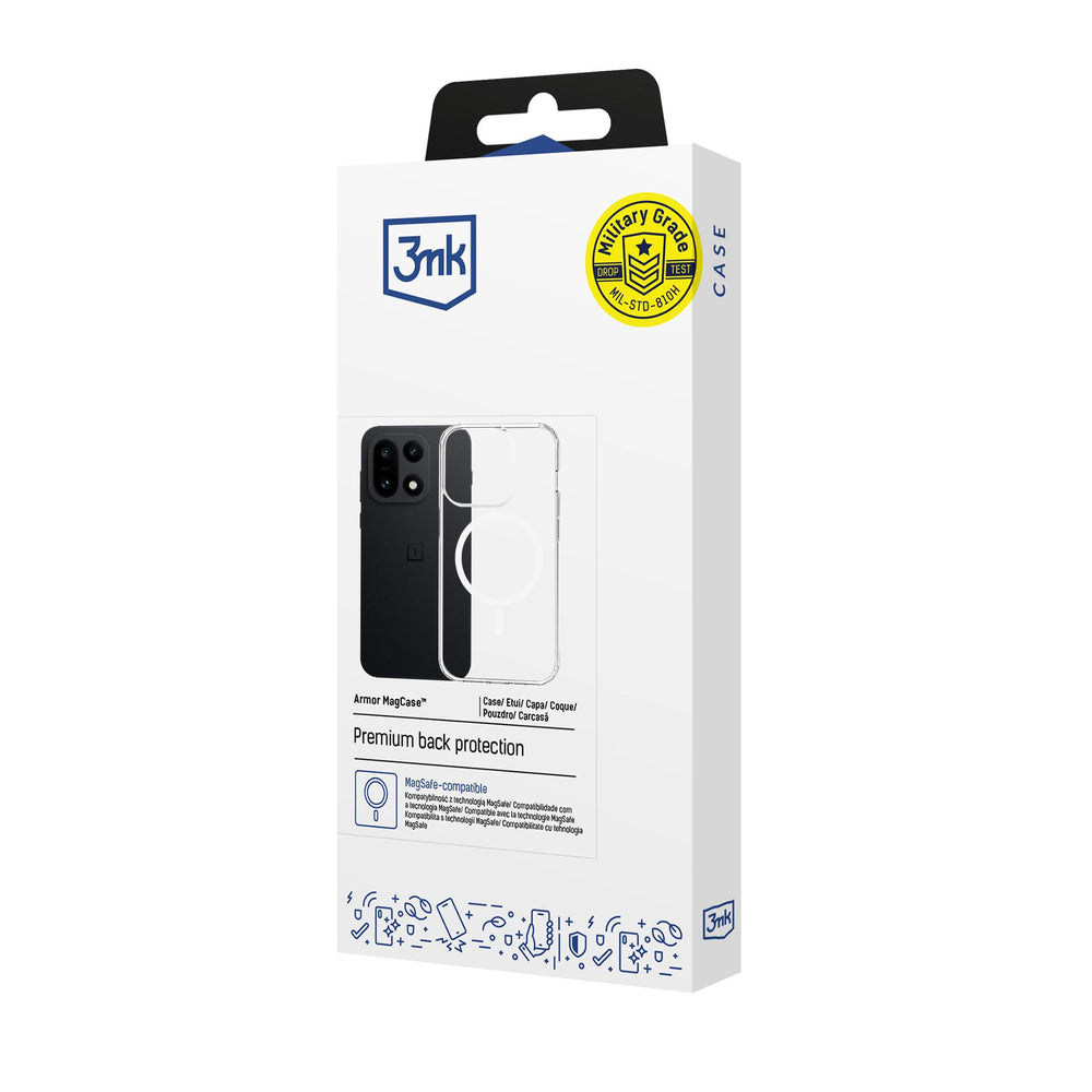3mk Armor MagCase for OnePlus 15 5G - Transparent_4