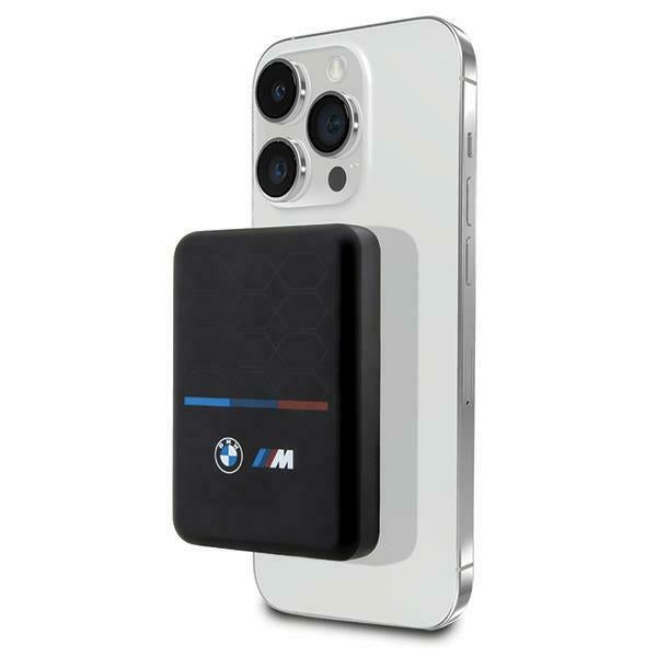 BMW M Collection MagSafe 15W 3000mAh Inductive Power Bank - Black_0