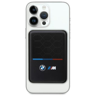 BMW M Collection MagSafe 15W 3000mAh Inductive Power Bank - Black_1