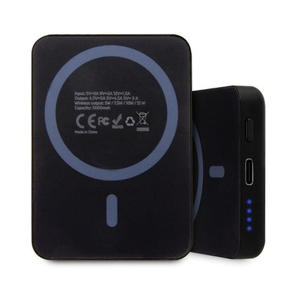 BMW M Collection MagSafe 15W 3000mAh Inductive Power Bank - Black_2