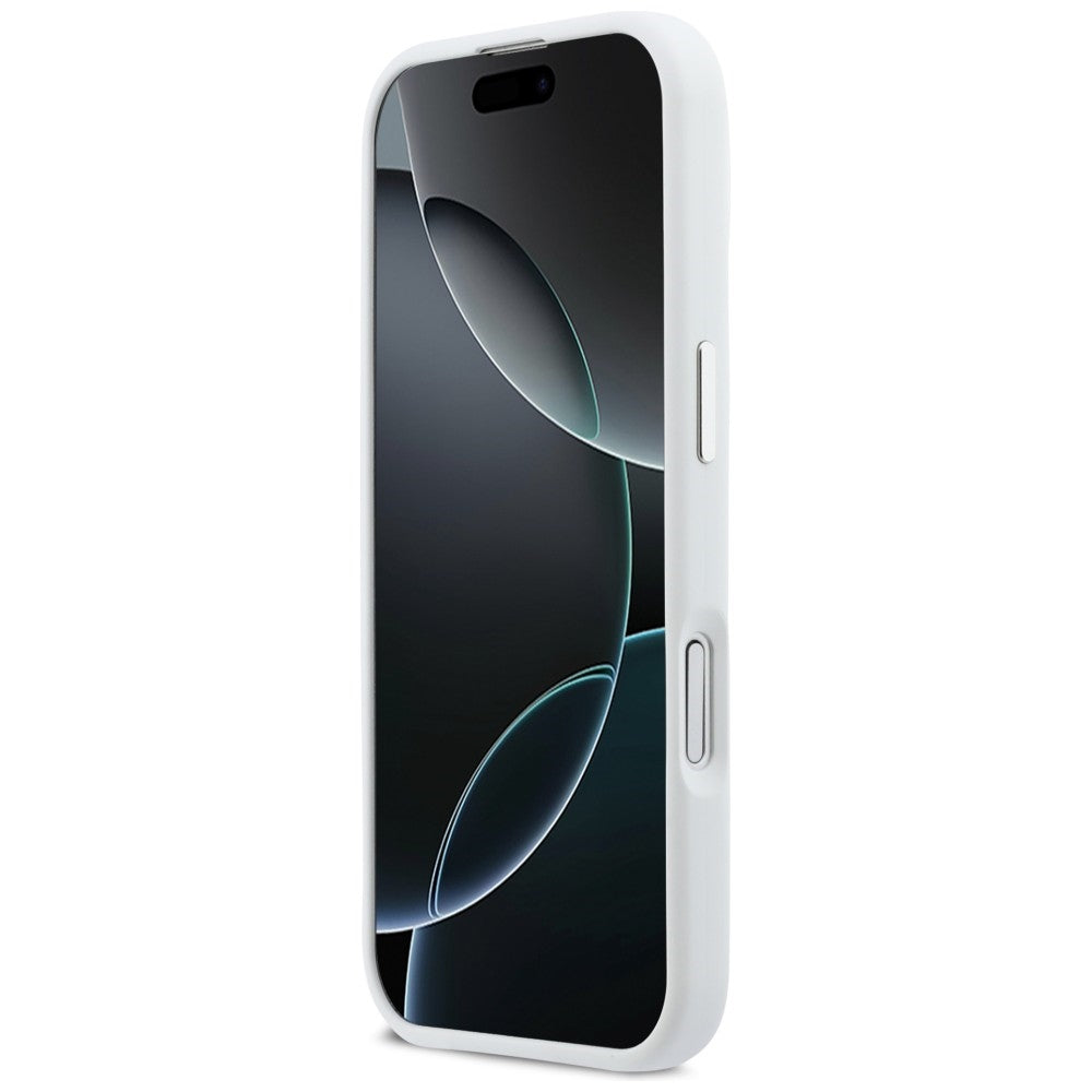 BMW M Silicon Horizontal Line MagSafe Case for iPhone 17 - White_4