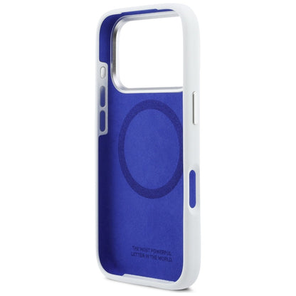BMW M Silicon Horizontal Line MagSafe Case for iPhone 17 Pro - White_6