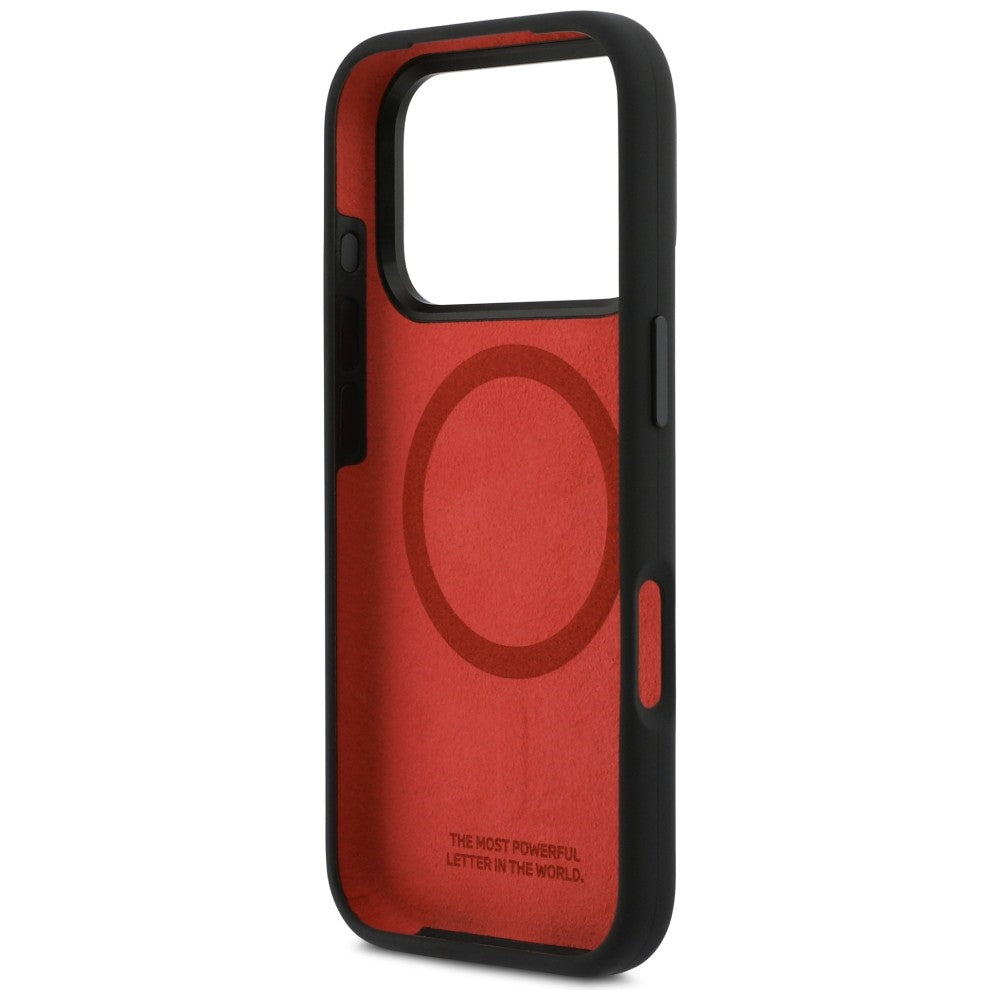 BMW M Silicon Horizontal Line MagSafe Case for iPhone 17 Pro - Black_6