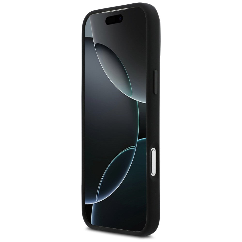 BMW M Silicon Horizontal Line MagSafe Case for iPhone 17 Pro Max - Black_4