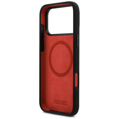 BMW M Silicon Horizontal Line MagSafe Case for iPhone 17 Pro Max - Black_6