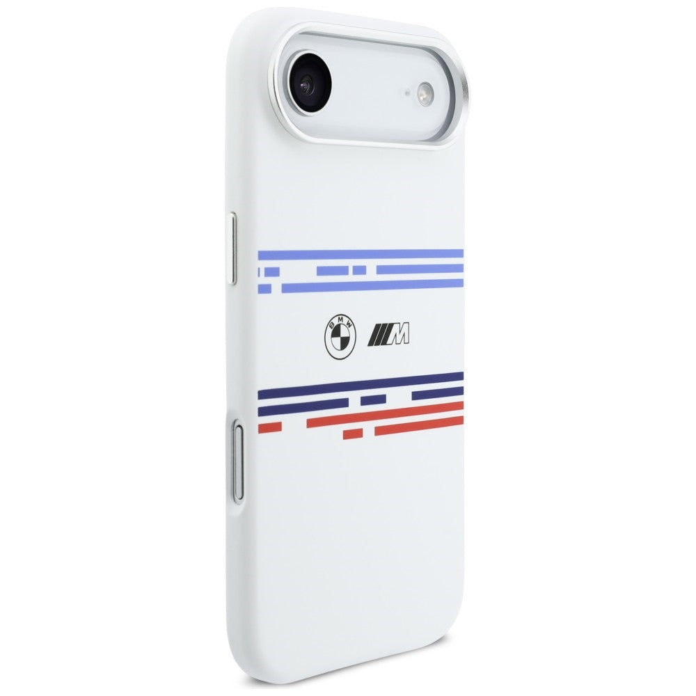 BMW M Silicon Horizontal Line MagSafe Case for iPhone Air - White_3