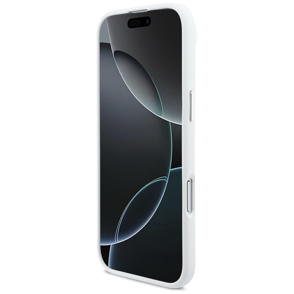 BMW M Silicon Horizontal Line MagSafe Case for iPhone Air - White_4