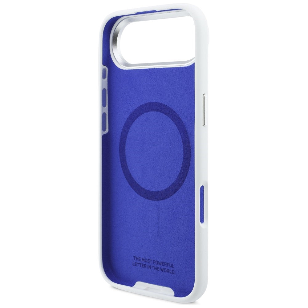 BMW M Silicon Horizontal Line MagSafe Case for iPhone Air - White_6