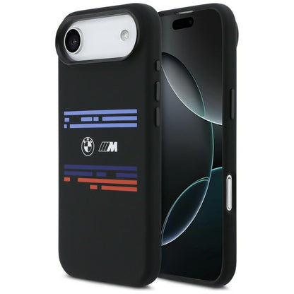 BMW M Silicon Horizontal Line MagSafe Case for iPhone Air - Black_0