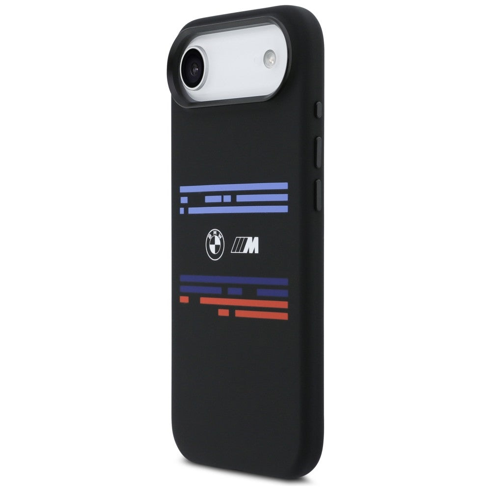 BMW M Silicon Horizontal Line MagSafe Case for iPhone Air - Black_1