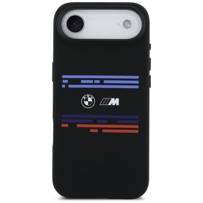 BMW M Silicon Horizontal Line MagSafe Case for iPhone Air - Black_2