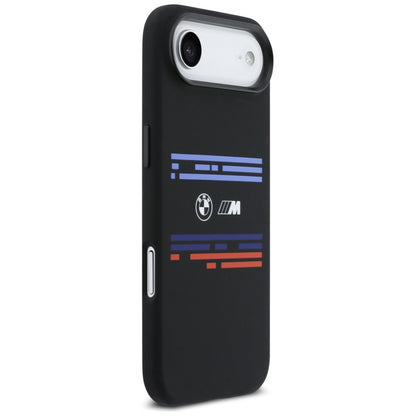 BMW M Silicon Horizontal Line MagSafe Case for iPhone Air - Black_3
