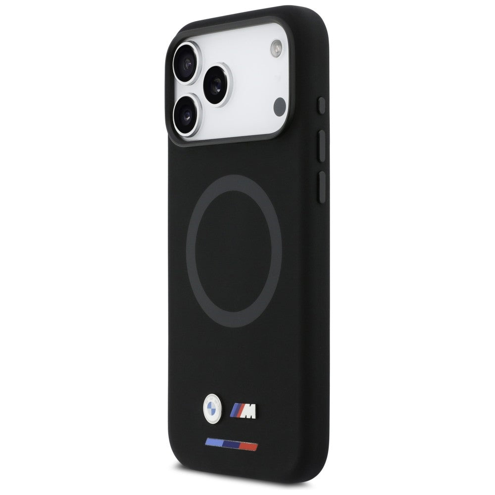 BMW M Silicon Logo MagSafe Case for iPhone 17 Pro Max - Black_1