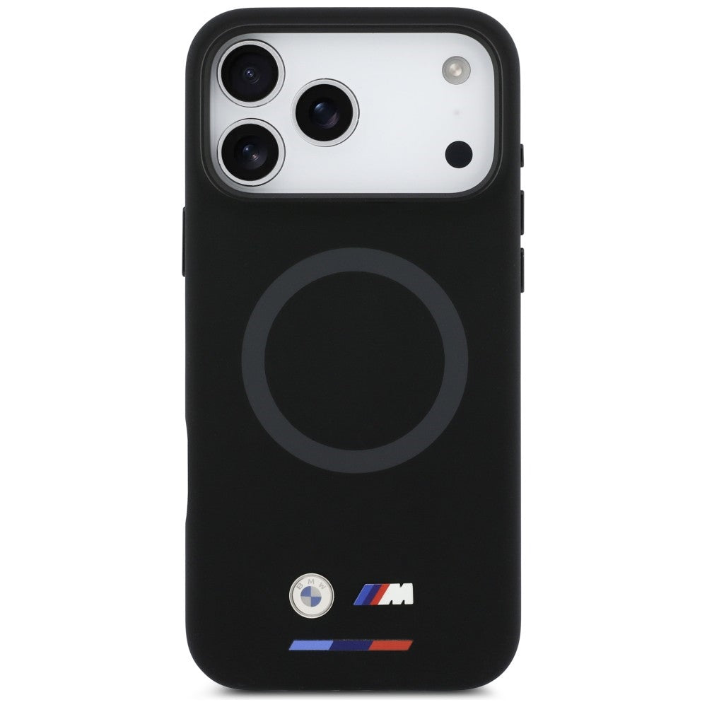 BMW M Silicon Logo MagSafe Case for iPhone 17 Pro Max - Black_2