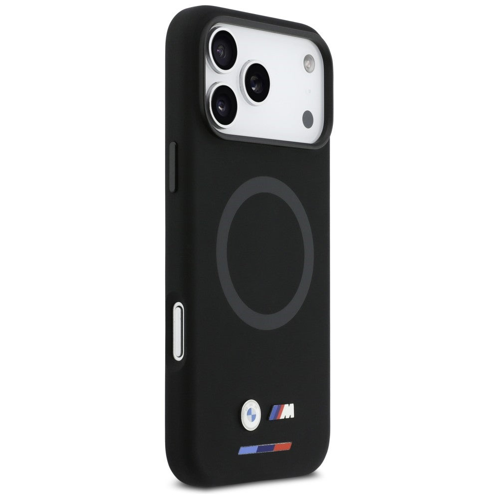 BMW M Silicon Logo MagSafe Case for iPhone 17 Pro Max - Black_3