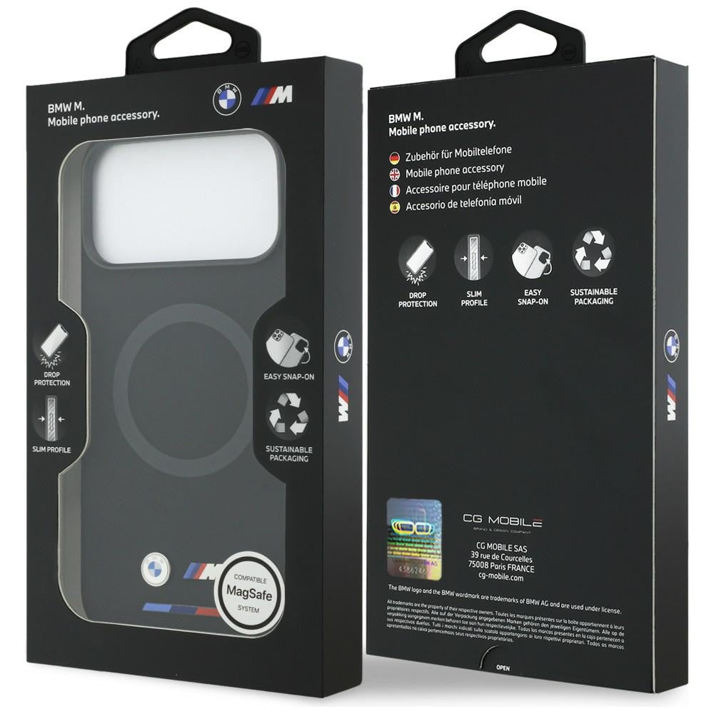 BMW M Silicon Logo MagSafe Case for iPhone 17 Pro Max - Black_7