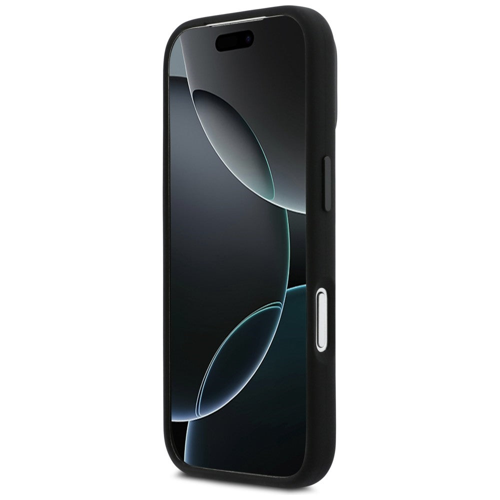 BMW M Silicon Tricolor Line MagSafe Case for iPhone 17 Pro - Black_4