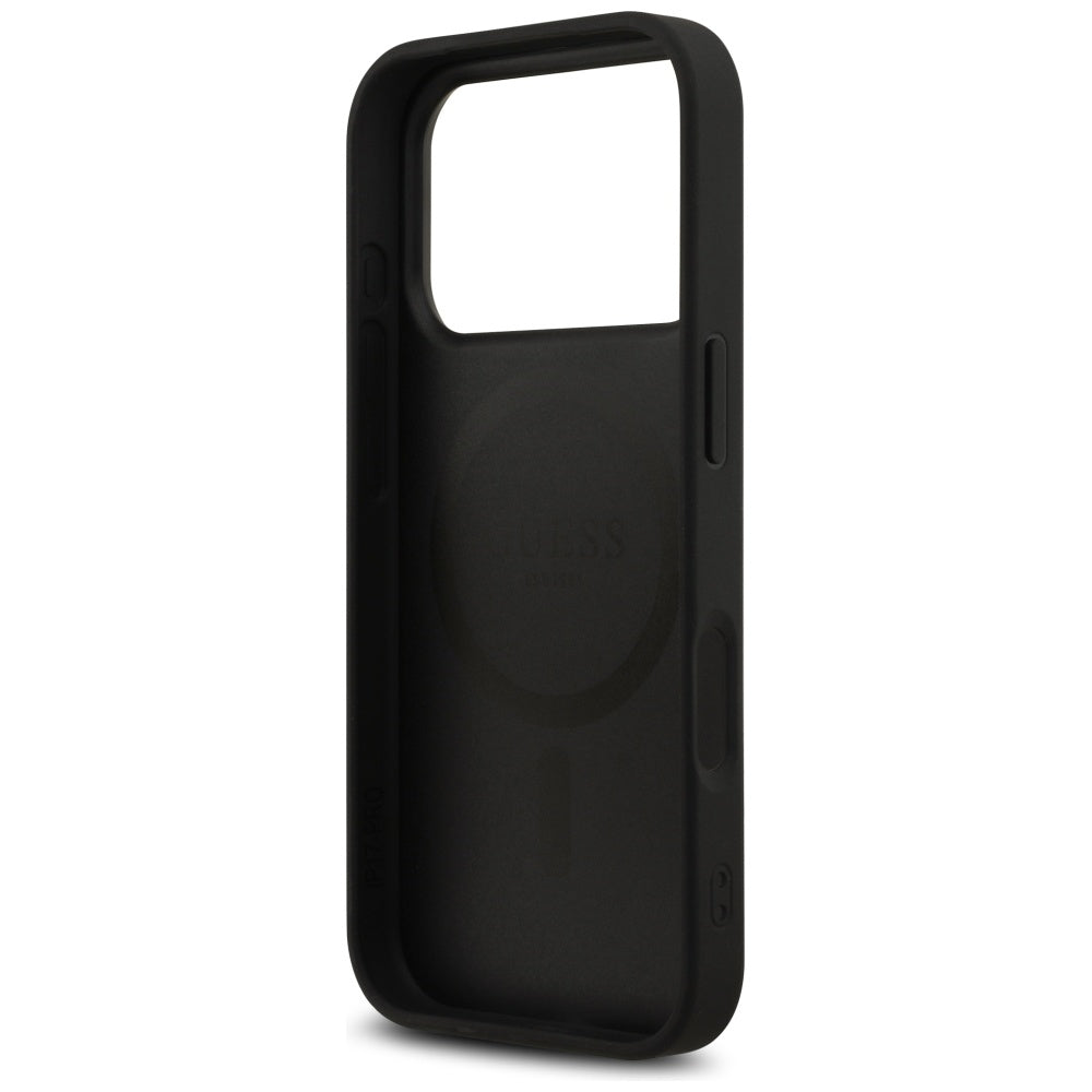 Guess 4G Printed Stripes MagSafe case for iPhone 17 Pro - black_6