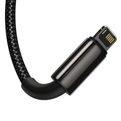 Baseus Tungsten 3in1 cable USB - USB Type C / Lightning / micro USB 3.5 A 1.5 m black (CAMLTWJ-01)_7