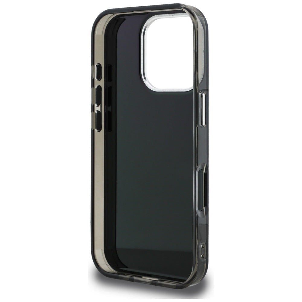 Karl Lagerfeld IML Aquarelle Choupette &amp; Logo iPhone 16 Pro Case - Black_6