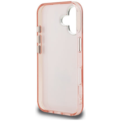 Karl Lagerfeld IML Aquarelle Choupette &amp; Logo iPhone 16 Case - Pink_6