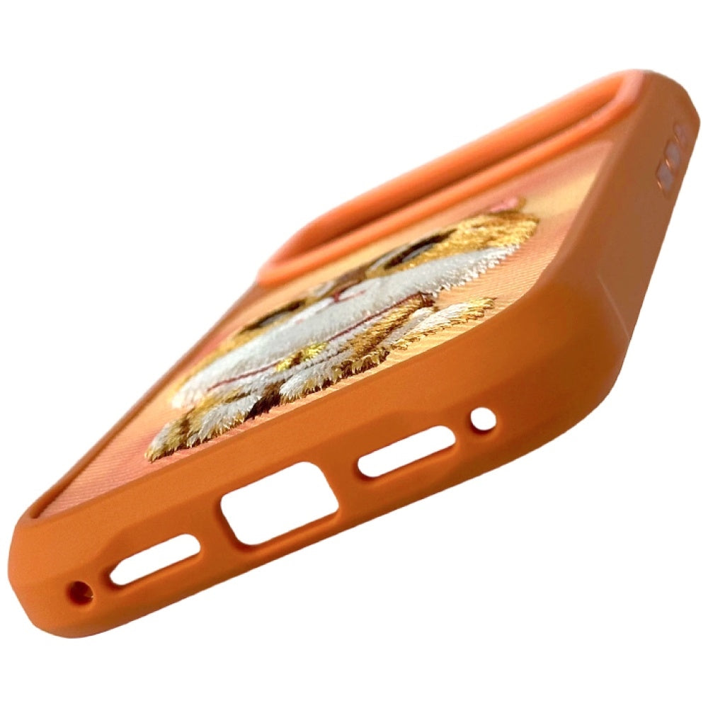 Nimmy Big Eyed Pet 2.0 Cat case for iPhone 17 Pro - orange_1