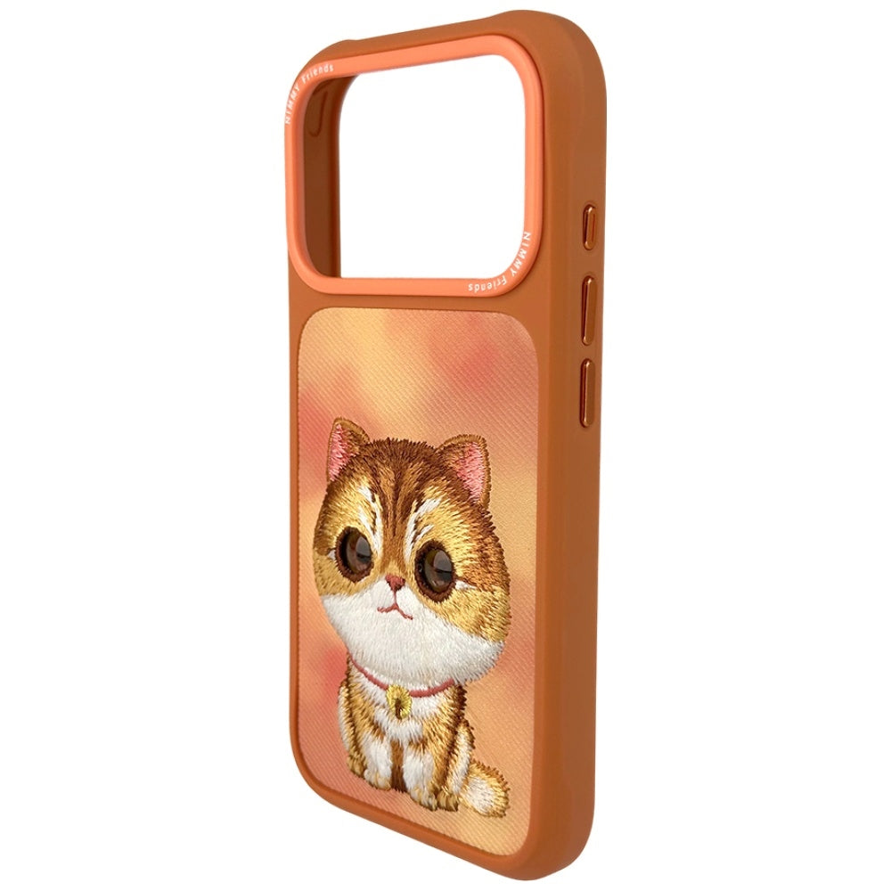 Nimmy Big Eyed Pet 2.0 Cat case for iPhone 17 Pro - orange_2