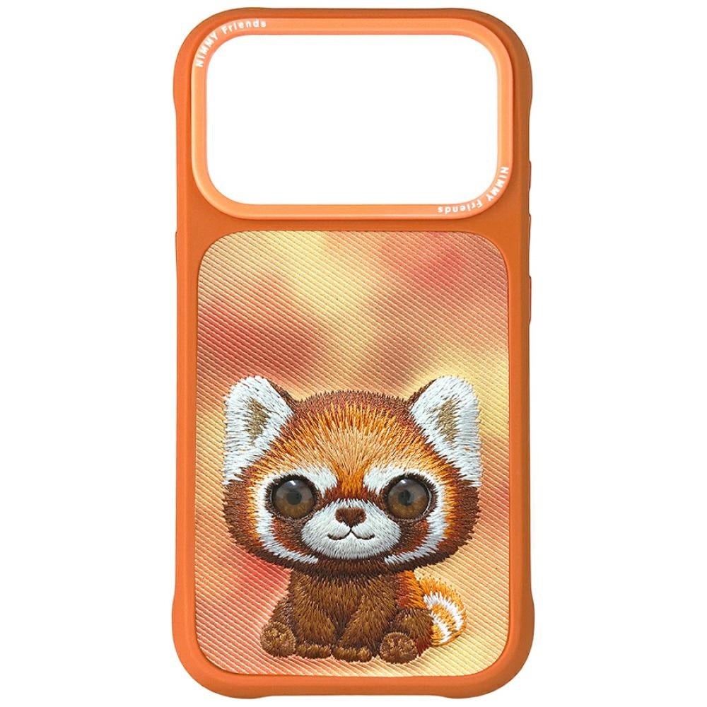 Nimmy Big Eyed Pet 2.0 Raccoon case for iPhone 17 Pro - orange_0