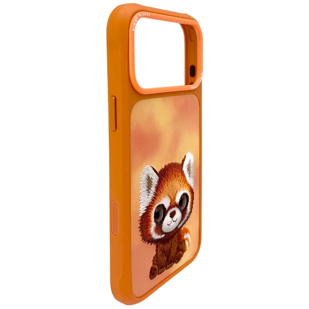Nimmy Big Eyed Pet 2.0 Raccoon case for iPhone 17 Pro - orange_2