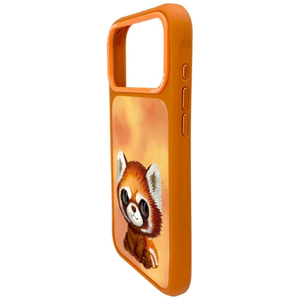 Nimmy Big Eyed Pet 2.0 Raccoon case for iPhone 17 Pro - orange_3