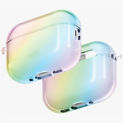 Uniq Iridescia Hang Case for AirPods Pro 3 - Transparent Multicolor_0