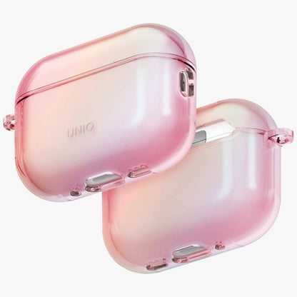 Uniq Iridescia Hang Case for AirPods Pro 3 - Transparent Pink_0