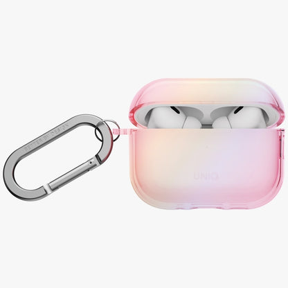Uniq Iridescia Hang Case for AirPods Pro 3 - Transparent Pink_1