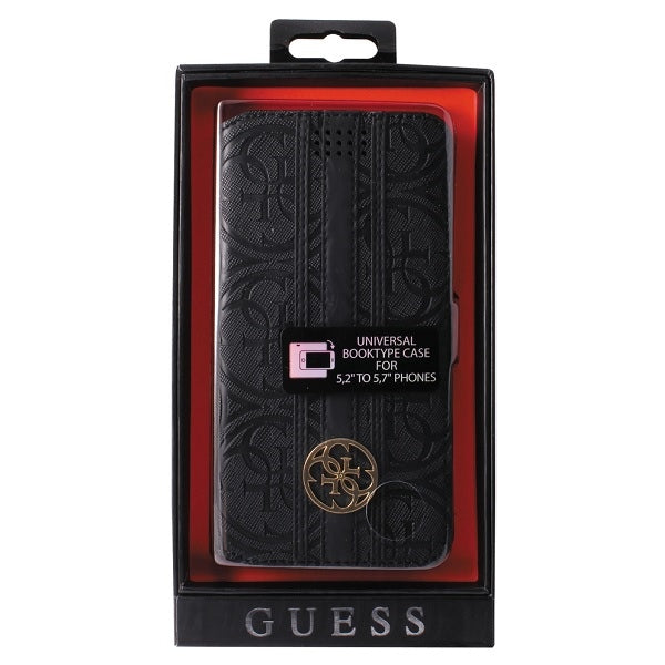 Guess 4G Heritage Book Universal XL case 5.2" - 5.7" - black_3