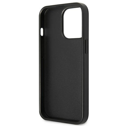 Etui Guess Saffiano Triangle Logo Cardslot na iPhone 13 / 13 Pro - czarne_6