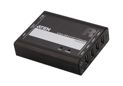 ATEN Extensor USB 2.0 por Cat 5 con hub de cuatro puertos (hasta 100 m)_0