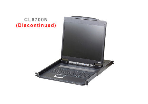 ATEN Consola LCD single rail (HDMI / DVI / VGA, USB)_1