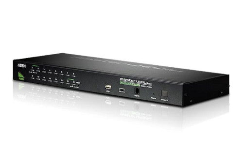 ATEN Switch KVM VGA PS/2-USB de 16 puertos con puerto para conexiÃ³n en cadena y perifÃ©ricos USB_0