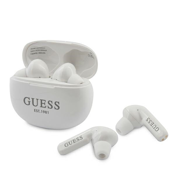Guess GUTWS1CWHTWS Bluetooth Wireless Headphones - White_0