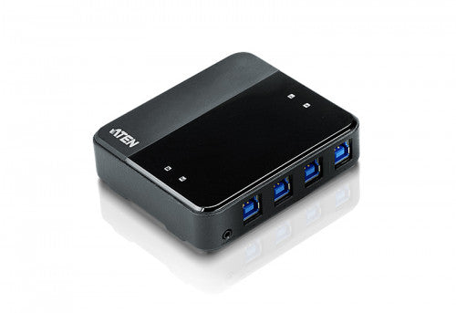 ATEN Switch de perifÃ©ricos USB 3.2 Gen1 de 4 x 4 puertos_0
