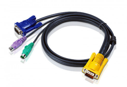 Aten Cable KVM PS/2 con SPHD 3 en 1 de 3 m_0