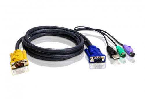 Aten Cable KVM PS/2-USB de 3 m_0