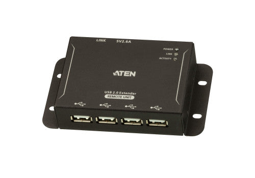 ATEN Extensor USB 2.0 por Cat 5 con hub de cuatro puertos (hasta 50 m)_1
