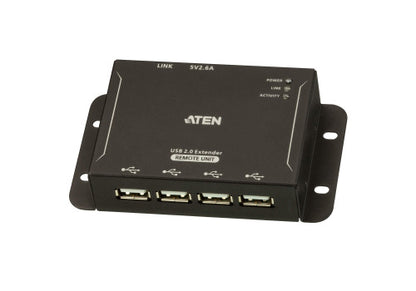 ATEN Extensor USB 2.0 por Cat 5 con hub de cuatro puertos (hasta 50 m)_1