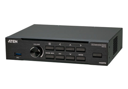 Aten Switch de presentaciÃ³n quadview con multistreaming_0