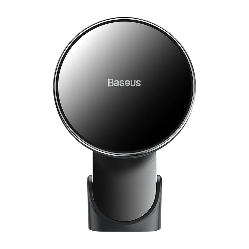 Baseus magnetic car phone holder wireless Qi charger 15 W (MagSafe compatible for iPhone) black (WXJN-01)_3