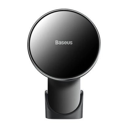 Baseus magnetic car phone holder wireless Qi charger 15 W (MagSafe compatible for iPhone) black (WXJN-01)_3