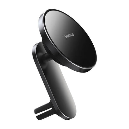 Baseus magnetic car phone holder wireless Qi charger 15 W (MagSafe compatible for iPhone) black (WXJN-01)_11